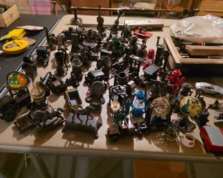 Pencil sharpener figure collection. 