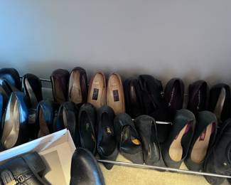 assorted shoes of all, colors, and styles 