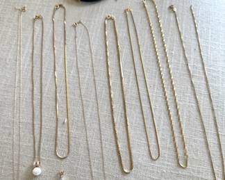 Gold and Silver Chains