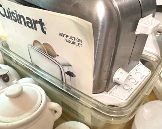 Cuisinart Chrome Taster w/ Manual