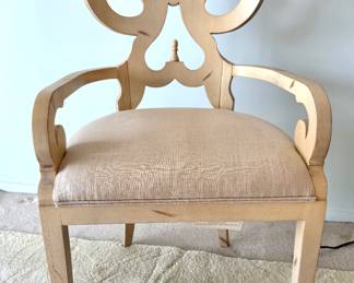 Vanguard Furniture Scroll Armchairs