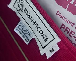 vintage Evan piconet clothing 