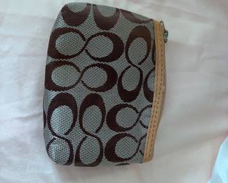 Antique Coach coin purse x2