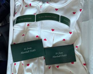 Marshall fields vintage baby apparel 