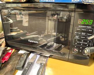 Kenmore Countertop Microwave, Black Digital Touchpad
