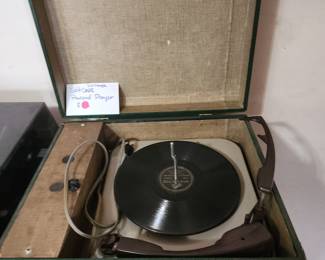 Vintage record player