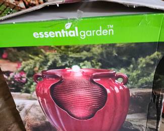 garden fountain