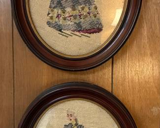 Antique needlepoint