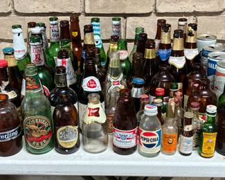 Vtg. Beer Bottle collection…some very rare