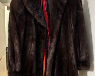 Vtg. Dior mink jacket