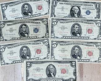 Vintage bills