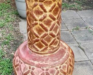 Clay Hickory Outdoor Chimenea.