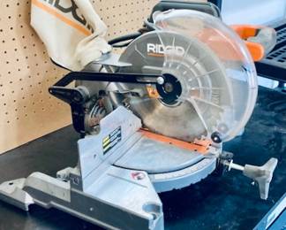 Rigid 15 Amp Corded 12 in. Dual Bevel Miter Saw 