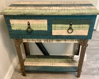Powell Calypso Small Hall Console Table.
