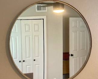 Round 36" Wall Mirror.