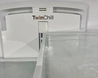 GE French Door Stainless Refrigerator Freezer.