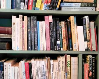 Here's maybe half the books. These are $1-$3 each.
