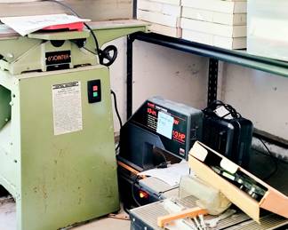Jointer/Planer never used. Router.
