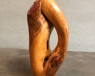 K. Adams - Cedar Wood Vase