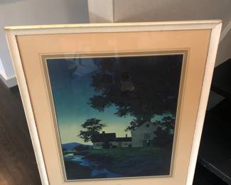 Twilight - Maxfield Parrish 