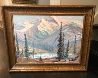 Oil on Board - Signed Zuppke 