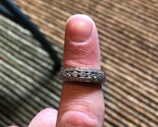 14K Gold and Diamond Ring 