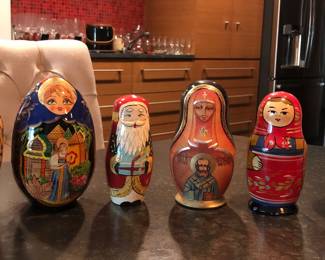 An Assortment of Nesting Dolls 
