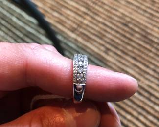 14K Gold and Diamond Ring 