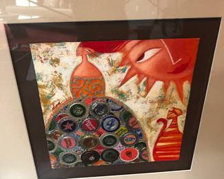 Mixed Media - Signed Dina 2014