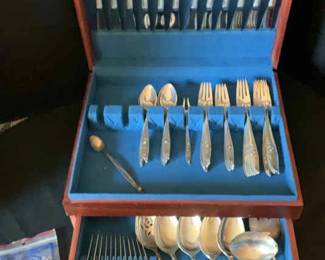 Belle Rose Sterling Silver Set