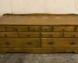 Vintage Chest Of Drawers Bench