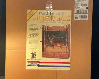 Archery Rack W Lockable Storage