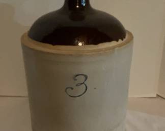 Stoneware Jug 3 Two Tone