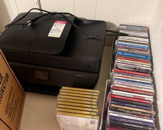 Printer  & CDs