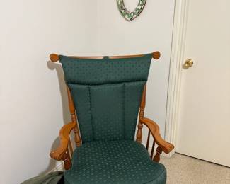 Vintage swivel, rocker chair