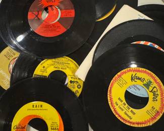 Large Assortment of 45s, Rock, Jazz, Funk & More

