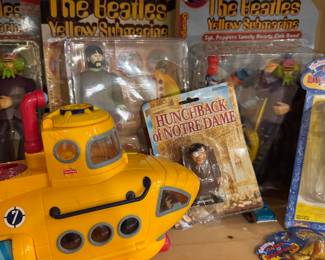 Beatles Yellow Submarine Collectible Action Figures
