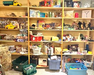 Shelving Units Packed with Hidden Treasures

