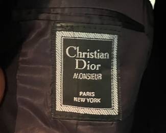 Christian Dior suit