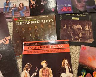 Classic Rock and 60s Vinyl Collection – Cream, Crosby Stills & Nash, Association, and More