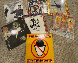 Eclectic Folk & Pop Vinyl — Christine Lavin, Earl & Old Town, Woody Guthrie, Peter & Gordon