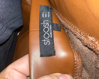 Stoosh faux leather pants