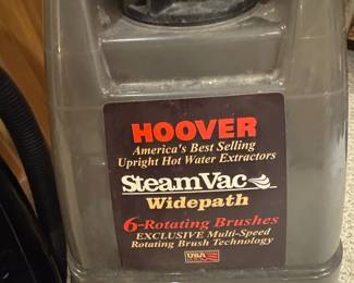 Hoover SteamVac Widepath Carpet Cleaner with Clean Surge & 6 Rotating Brushes