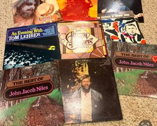 Eclectic Vintage Vinyl Collection – Allman Brothers, Tom Lehrer, Willie Nelson, Richie Havens & More