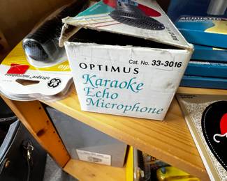 Optimus Karaoke Echo Microphone 