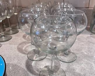 assorted wine glasses