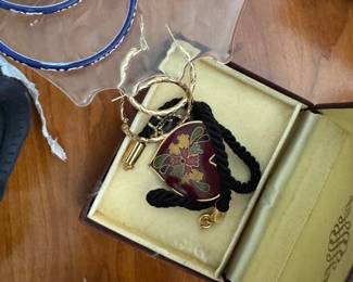 Cloisonné jewelry pendant