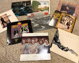 Large Vintage Vinyl Record Collection – Classic Rock, Folk, Jazz, and Rare LPs – Clean Covers – Great for Collectors or Resellers