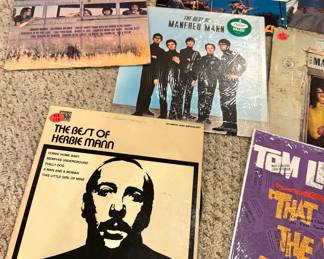 Classic Jazz & Rock Vinyl Records – Herbie Mann, The Mamas & The Papas, Manfred Mann

