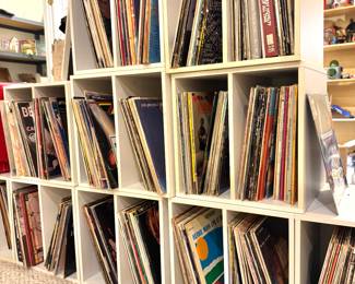 Massive Vintage Vinyl LP Collection, Classic Rock to Jazz

